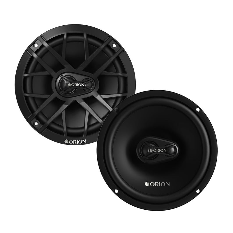 Orion نظام صوتي للسيارات ORION XTR Series XTR65.3 ثلاثي الاتجاهات - مكبرات صوت 6.5 بوصة، نطاق كامل، صوت جهير معزز، 400 واط، 4 أوم، تركيب سهل، مخروط بولي بروبيلين مع محيط مطاطي بوتيل (زوج)  - Image 2